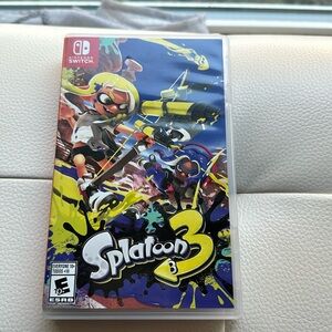 Nintendo Switch Splatoon 3 video game like new